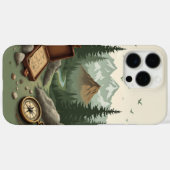 Adventure Guard: Compass & Mountain Series Case-Mate iPhone Hülle (Rückseite (Horizontal))