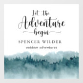 Adventure Guide Car Magnet Fensteraufkleber (Blatt)