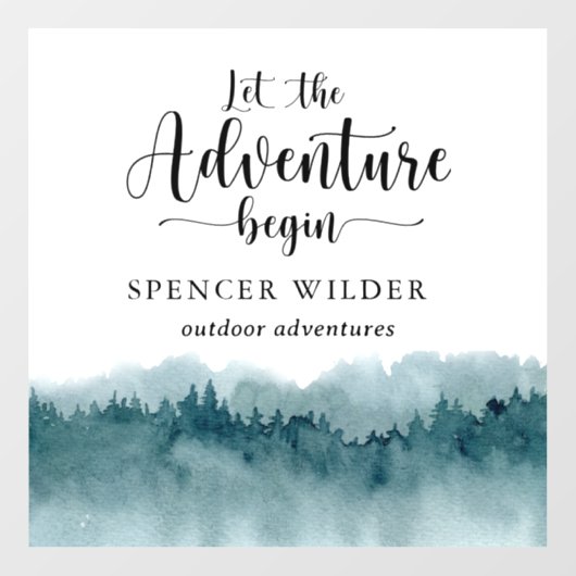 Adventure Guide Car Magnet Fensteraufkleber (Blatt)