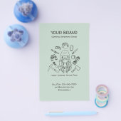 Adventure Guides Hiking & Camping Flyer with QR (Einzeln)