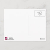 Adventure Happy Camper RV Retro Postkarte (Rückseite)