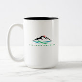 Adventure International Club Zweifarbige Tasse (Links)