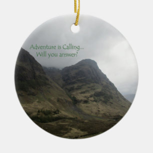 Adventure is Calling - Glencoe Keramik Ornament