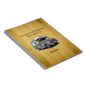 Adventure Is Calling I Must Answer Explore Outdoor Notizblock (Rechte Seite)