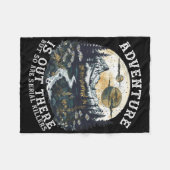 Adventure Is Out There But So Are Serial Killers H Fleecedecke (Vorderseite (Horizontal))