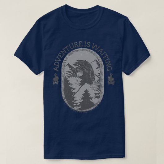 ADVENTURE IST WITZ Classic TShirt (Design vorne)