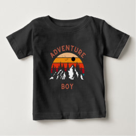 Adventure-Junge Baby T-shirt