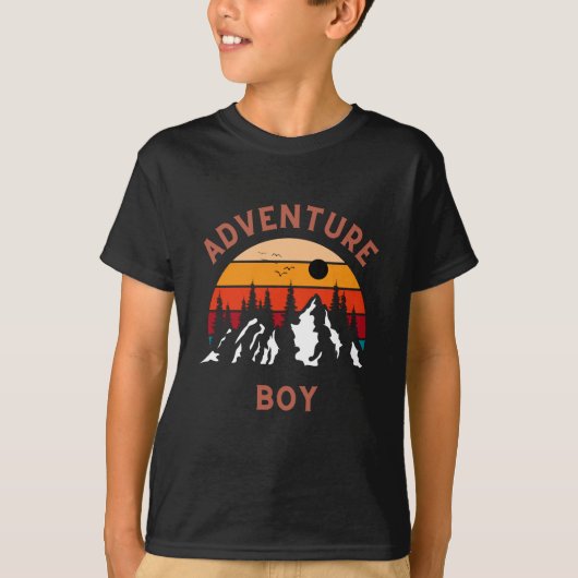 Adventure-Junge T-Shirt (Vorderseite)