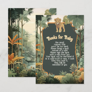 Adventure Jungle Animals Showbücher für Kinder Einladung