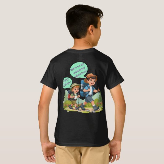 Adventure Kids' Basic-T - Shirt (Schwarz voll)