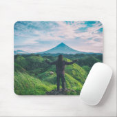 Adventure Landscape Mountain Mouse Pad Mousepad (Mit Mouse)