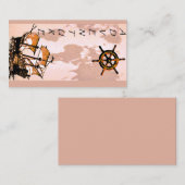 Adventure Lesezeichen Business Card Visitenkarte (Vorne/Hinten)
