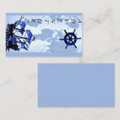 Adventure Lesezeichen Business Card Visitenkarte (Vorne/Hinten)