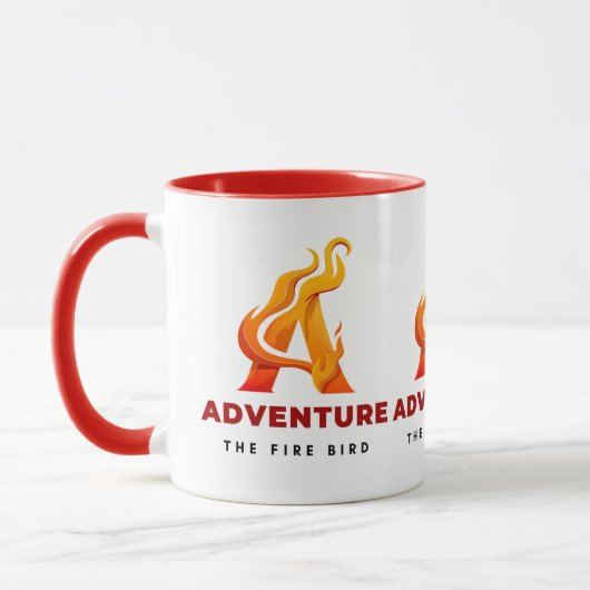 Adventure Logo Grafik Tasse (Links)