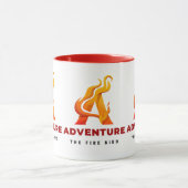 Adventure Logo Grafik Tasse (Zentrum)