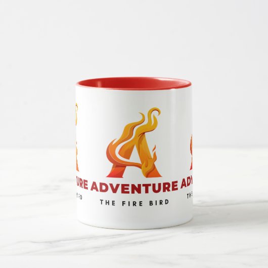 Adventure Logo Grafik Tasse (Zentrum)