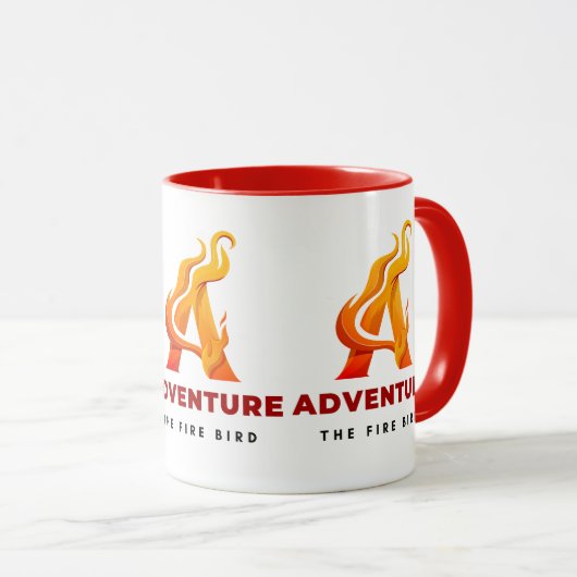 Adventure Logo Grafik Tasse (VorderseiteRechts)