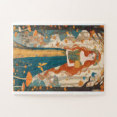 Adventure Märchenfigur in einem wunderschönen Land Puzzle (Horizontal)
