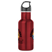 Adventure-MAX-Logo Edelstahlflasche (Vorderseite)