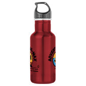 Adventure-MAX-Logo Edelstahlflasche (Rückseite)