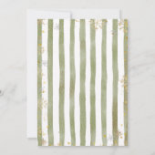 Adventure Merry Little Christmas Bridal Shower Einladung (Rückseite)