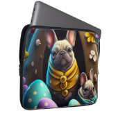 Adventure Mops mit Ostereiern Ein festlicher und N Laptopschutzhülle (Vorne Rechts)