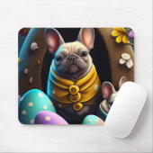 Adventure Mops mit Ostereiern Ein festlicher und N Mousepad (Mit Mouse)