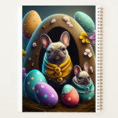 Adventure Mops mit Ostereiern Ein festlicher und N Planer (Rückseite)