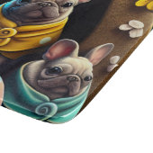 Adventure Mops mit Ostereiern Ein festlicher und N Schneidebrett (Ecke)