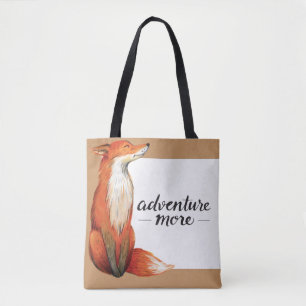 Adventure More Fox Tote Bag Tasche