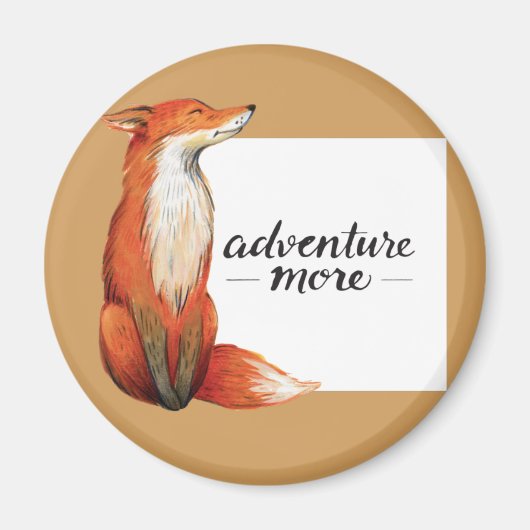 Adventure more Fux Magnet (Vorne)
