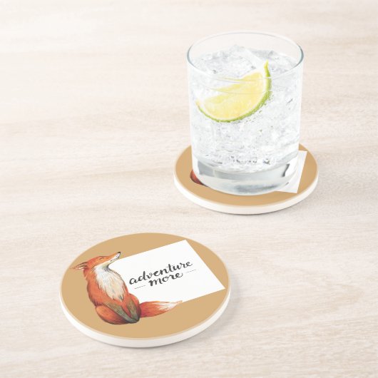 Adventure more Fux Untersetzer (Seite)