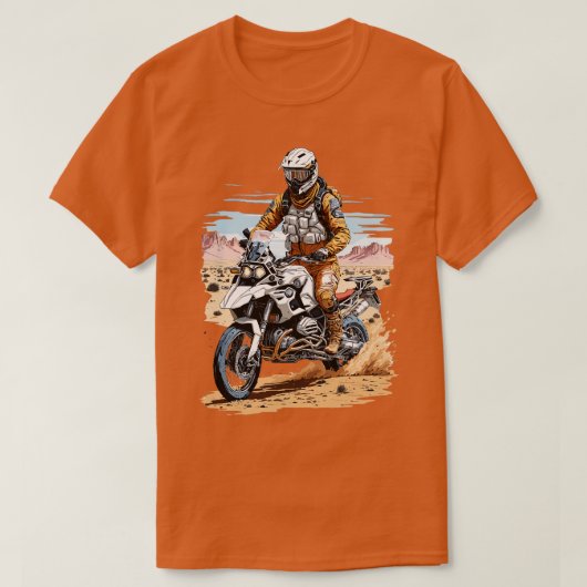 Adventure Motorcycle Bmw R1250 Gs T-Shirt (Design vorne)