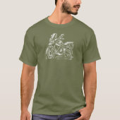 Adventure Motorcycle T-Shirt (Vorderseite)