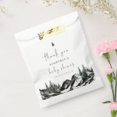 Adventure Mountain Forest Baby Dusche Vielen Dank Geschenktütchen (Versiegelt)