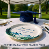 Adventure Mountain Graduation Party Decor Pappteller