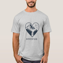 Adventure Mountain Heart T - Shirt | Wander- Natur