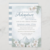 Adventure Mountain Laurel Brautparty Einladung (Vorne/Hinten)