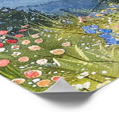 Adventure Mountain Retirement Party Welcome Sign Poster (Ecke)