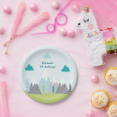 Adventure Mountains Geburtstagsparty Plate Pappteller (Party)