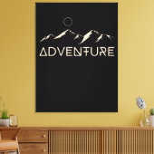 Adventure Mountains Moon Leinwanddruck (Insitu (Wohnzimmer))
