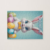 Adventure Oster Bunny Kids Personalisiert Puzzle (Horizontal)