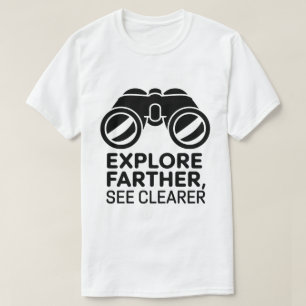 Adventure Outdoor Binoculars Zitadelle Kunstwerke T-Shirt