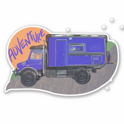 Adventure Overland Sticker (Vorderseite)