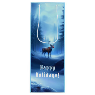 Adventure Park Rentier Winter Wonderland Geschenktüte Für Weinflaschen