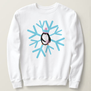Adventure Pinguin Snowflake Weihnachten Sweatshirt