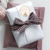 Adventure Pizza Wildblume Baby Dusche Dusche Dusch Runder Aufkleber