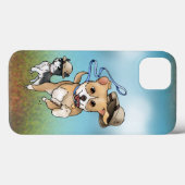 Adventure Pup and Kitty Case-Mate iPhone Hülle (Rückseite (Horizontal))
