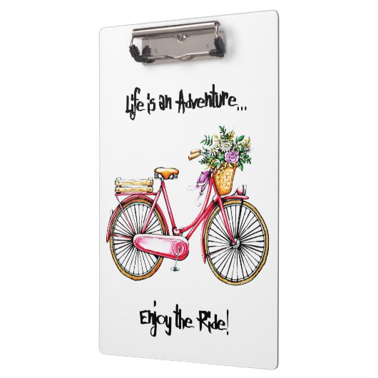 Adventure Quote Klemmbrett (Links)