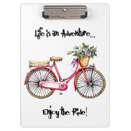 Adventure Quote Klemmbrett